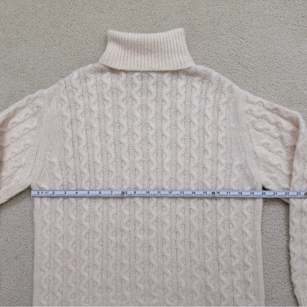 & Other Stories Cream Turtleneck Sweater - Picture 4 of 10